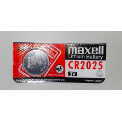 Батарейка литиевая MAXELL CR2025, 3 В, BL5, 1шт