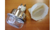 Цоколь лампы в сборе с лампой духового шкафа Bosch, Siemens, 420775, 613634 (лампа  240V 40W)