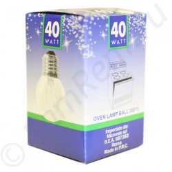 Лампа духовки универсальная до 300'C цоколь E27 мощность 40W, WP004, 481281728357, CU4417, 33CU502